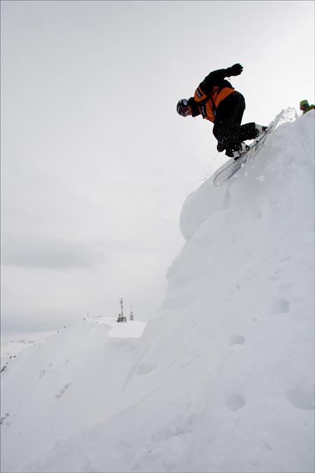 Cyril Neri en la prueba de Sochi del FWT